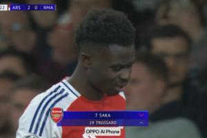 开云体育下载-萨卡第74分钟因伤退场，特罗萨德替补登场